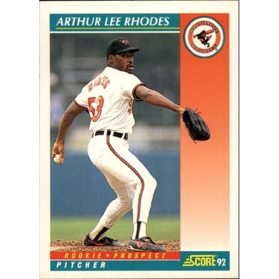 1992 Score #736 Arthur Rhodes MLB Baseball Trading Card