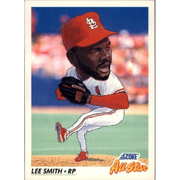 1992 Score #781 Lee Smith AS MLB Baseball Trading Card