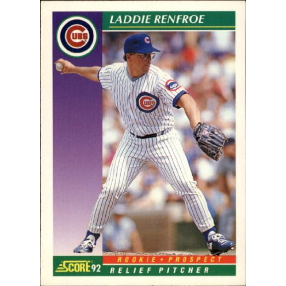 1992 Score #875 Laddie Renfroe MLB Baseball Trading Card