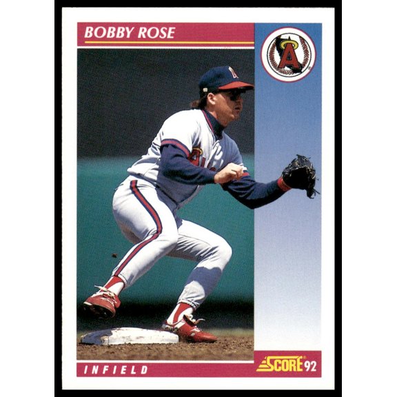 1992 Score Bobby Rose #558