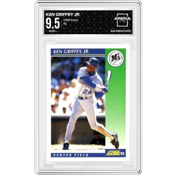 Graded 1992 Score Ken Griffey Jr #1 Arena Club 9.5 Baseball Card