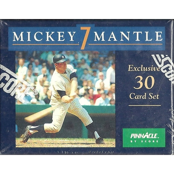 Pinnacle 1992 Score Mickey Mantle Exclusive 30 Card Set (Mint)