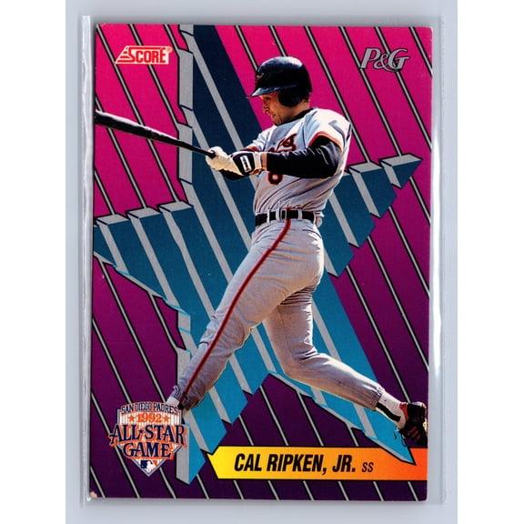 1992 Score Procter & Gamble Cal Ripken Jr. #5 of 18 Baltimore Orioles Baseball Card