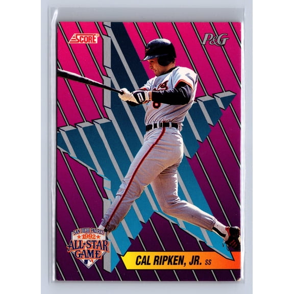 1992 Score Procter & Gamble Cal Ripken Jr #5 Baltimore Orioles Baseball Card