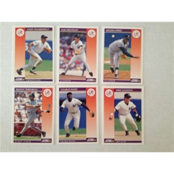 1992 Score Rookies & Traded New York Yankees Team Set 6 Cards