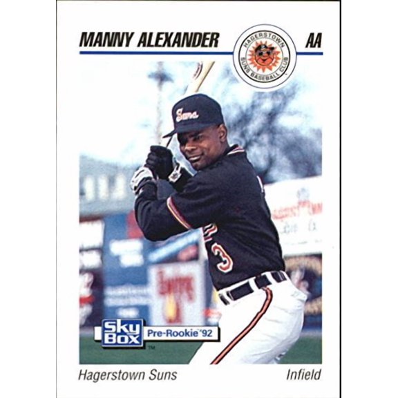 1992 SkyBox AA #104 Manny Alexander MLB Baseball Trading Card