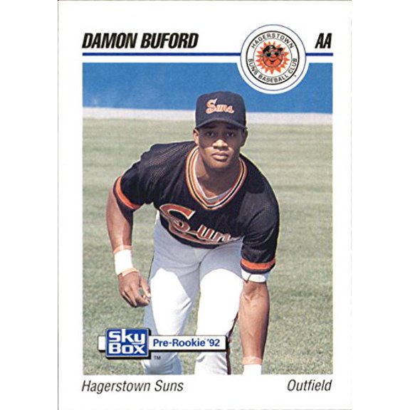 1992 SkyBox AA #105 Damon Buford MLB Baseball Trading Card