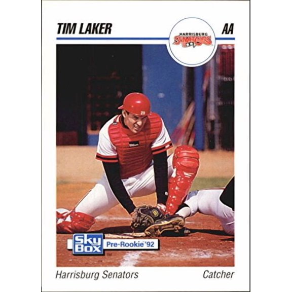 1992 SkyBox AA #121 Tim Laker MLB Baseball Trading Card