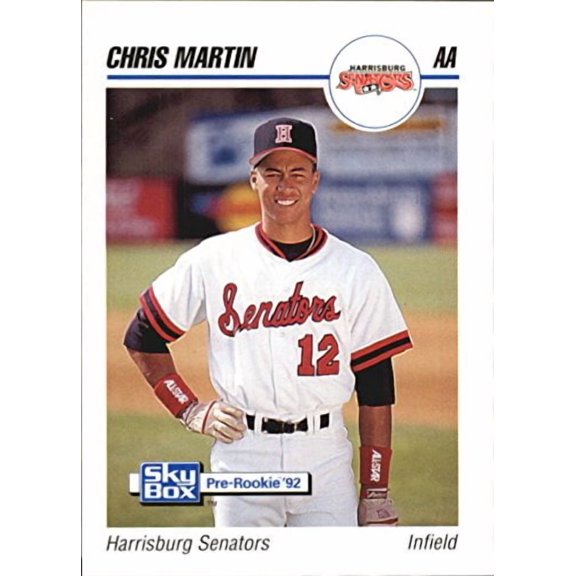 1992 SkyBox AA #122 Chris Martin MLB Baseball Trading Card