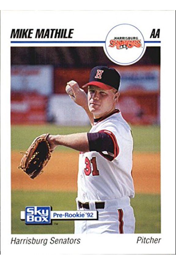 1992 SkyBox AA #123 Mike Mathile MLB Baseball Trading Card