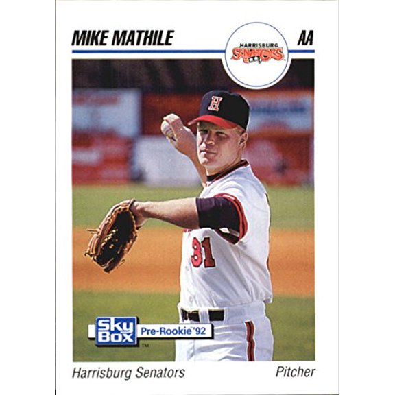 1992 SkyBox AA #123 Mike Mathile MLB Baseball Trading Card