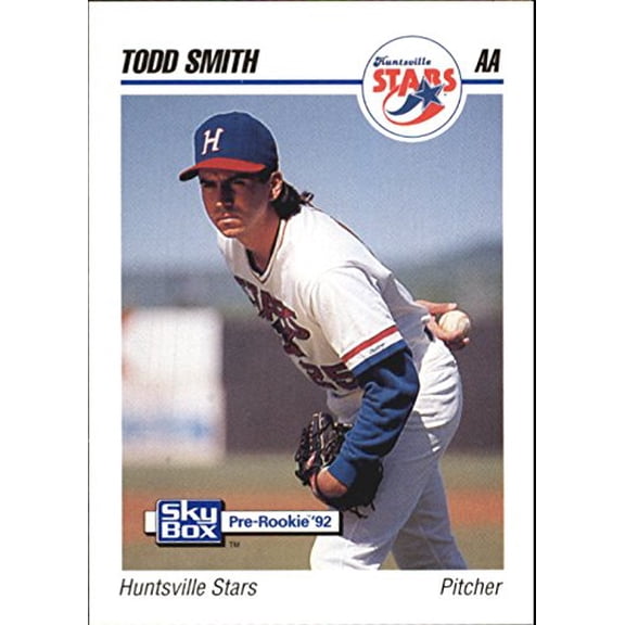 1992 SkyBox AA #137 Todd Smith MLB Baseball Trading Card