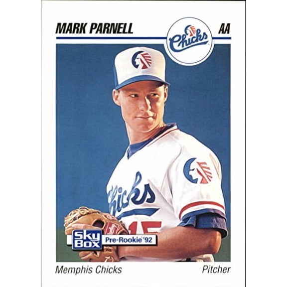 1992 SkyBox AA #186 Mark Parnell MLB Baseball Trading Card