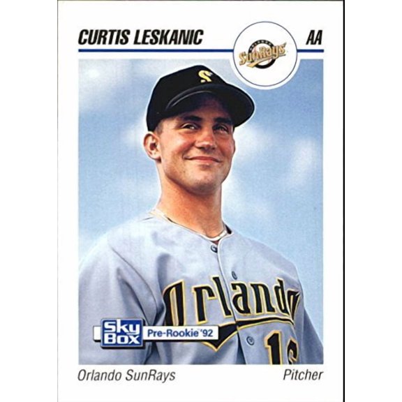 1992 SkyBox AA #218 Curtis Leskanic MLB Baseball Trading Card