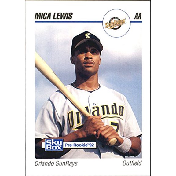 1992 SkyBox AA #219 Mica Lewis MLB Baseball Trading Card