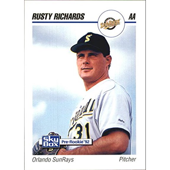 1992 SkyBox AA #225 Rusty Richards MLB Baseball Trading Card