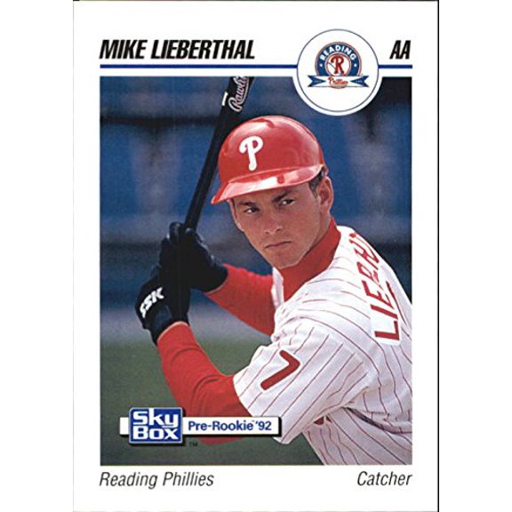 1992 SkyBox AA #230 Mike Lieberthal MLB Baseball Trading Card