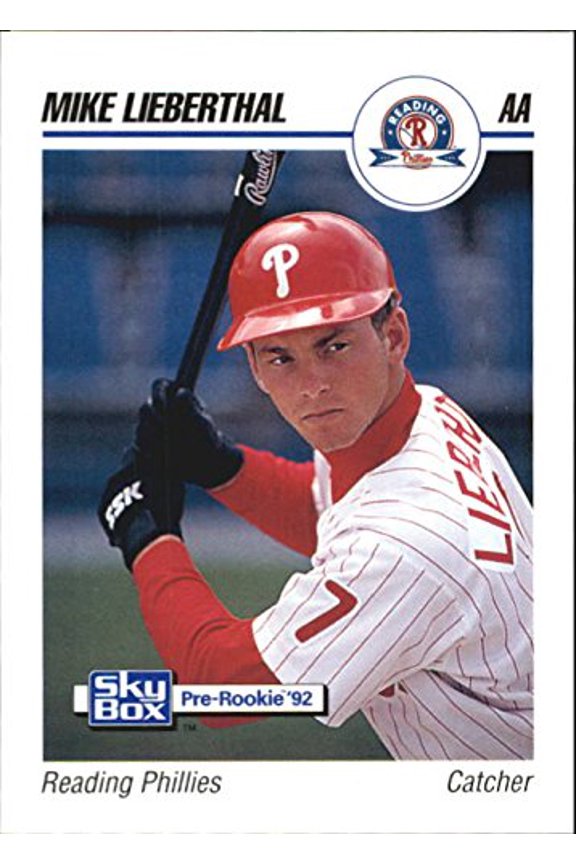 1992 SkyBox AA #230 Mike Lieberthal MLB Baseball Trading Card