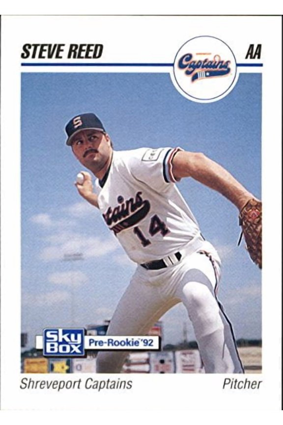 1992 SkyBox AA #261 Steve Reed MLB Baseball Trading Card