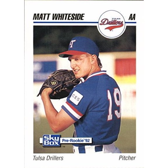 1992 SkyBox AA #277 Matt Whiteside MLB Baseball Trading Card