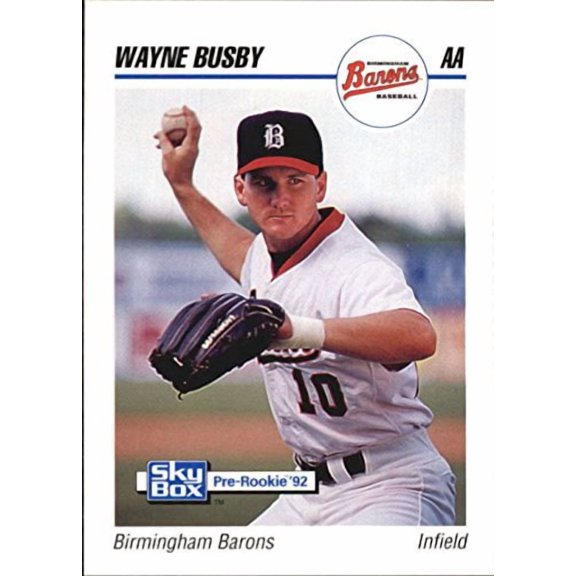 1992 SkyBox AA #38 Wayne Busby MLB Baseball Trading Card