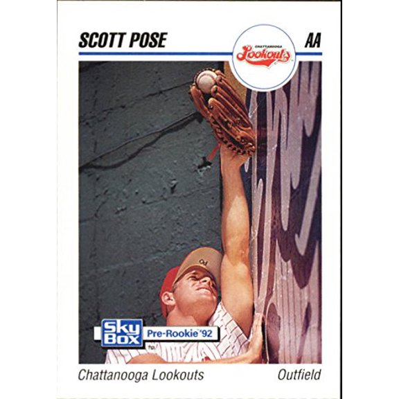 1992 SkyBox AA #85 Scott Pose MLB Baseball Trading Card