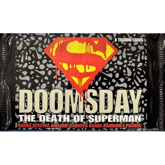 1992 SkyBox DC Doomsday The Death of Superman Pack