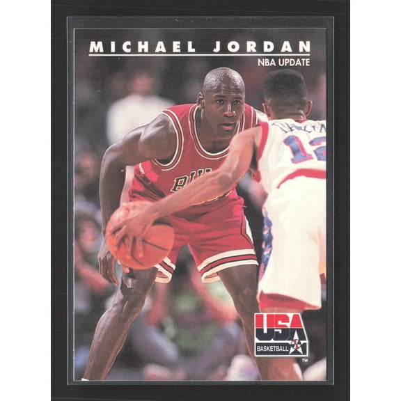 1992 SkyBox USA Basketball NBA Update Michael Jordan #37