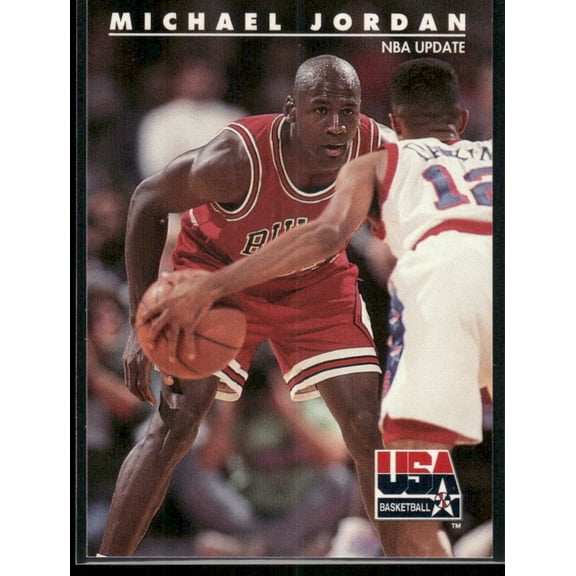 1992 SkyBox USA Basketball NBA Update Michael Jordan #37