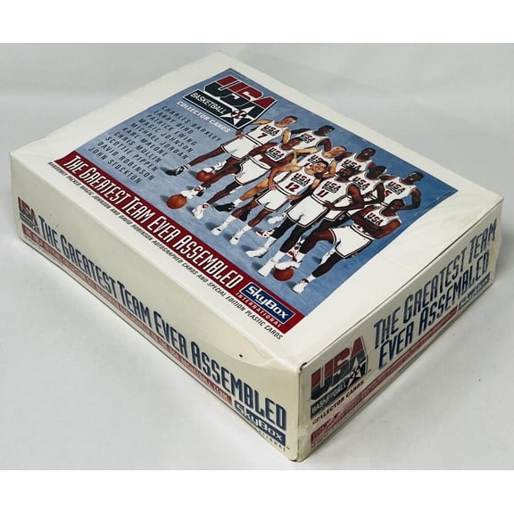 1992 SkyBox International U.S.A. Basketball The Greatest Team Box