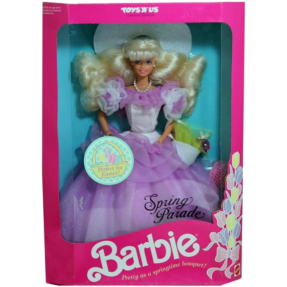 Barbie Spring Parade Doll Toys R Us Limited Edition 1991 Mattel 7008