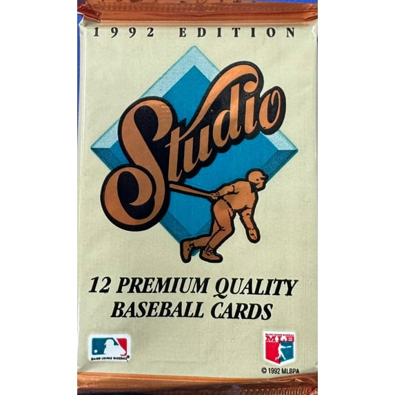 1992 Leaf Studio Baseball Wax Pack