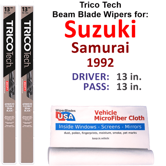 1992 Suzuki Samurai Beam Blade Wipers (Set of 2)