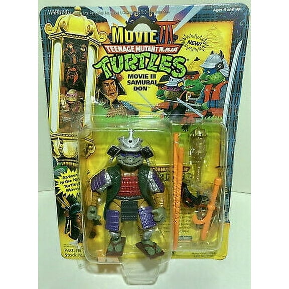 1992 Teenage Mutant Ninja Turtles Movie III  Samurai Don
