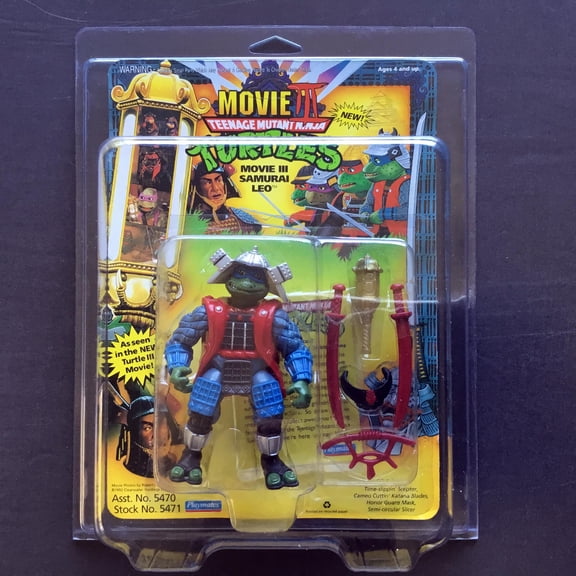 1992 Teenage Mutant Ninja Turtles Movie III Samurai Leo