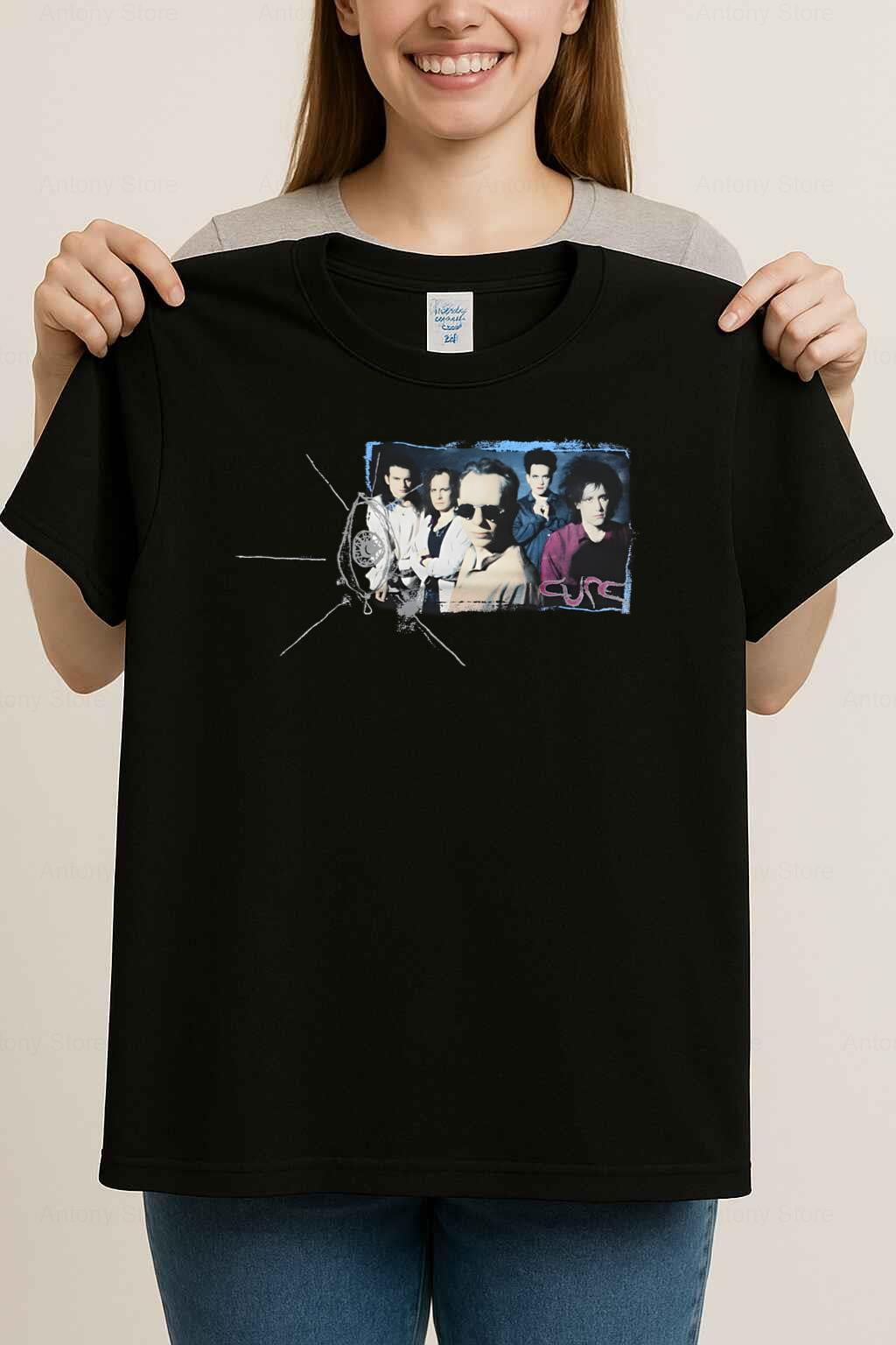 T‑shirt The Cure Wish Tour 1992 – Vintage Concert T‑Shirt Collector – Neuf Avec étiquettes
