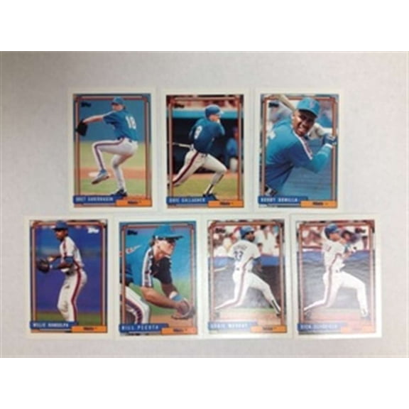 1992 Topps Traded New York Mets Team Set 7 Cards NM-MT