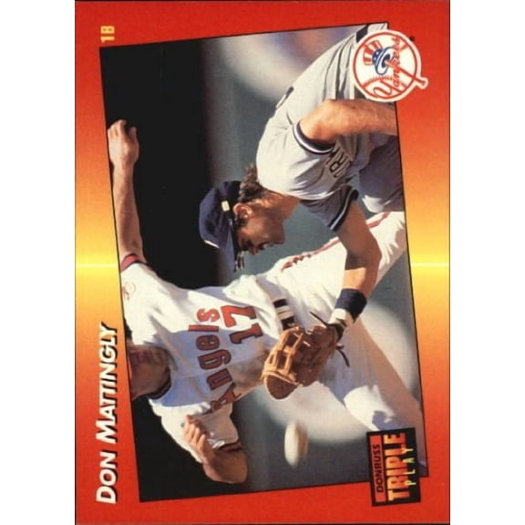 1992 Triple Play #159 Don Mattingly MLB Baseball Trading Card
