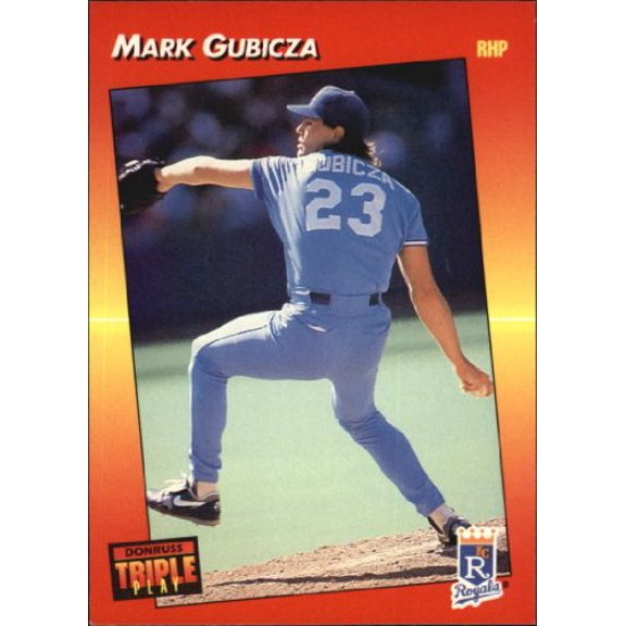 1992 Triple Play #233 Mark Gubicza MLB Baseball Trading Card