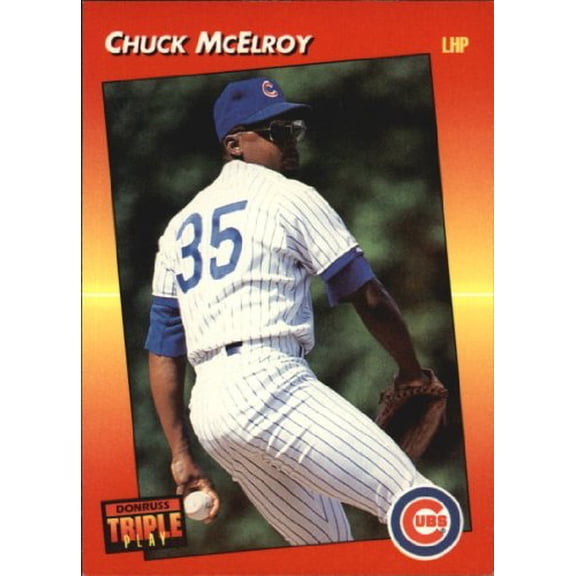 1992 Triple Play #245 Chuck McElroy MLB Baseball Trading Card