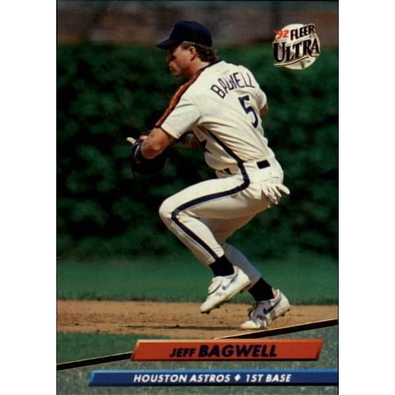 1992 Ultra #198 Jeff Bagwell MLB Baseball Trading Card