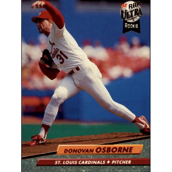 1992 Ultra #570 Donovan Osborne MLB Baseball Trading Card