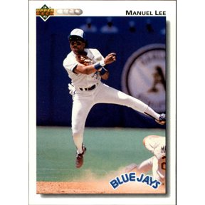 1992 Upper Deck #118 Manuel Lee MLB Baseball Trading Card