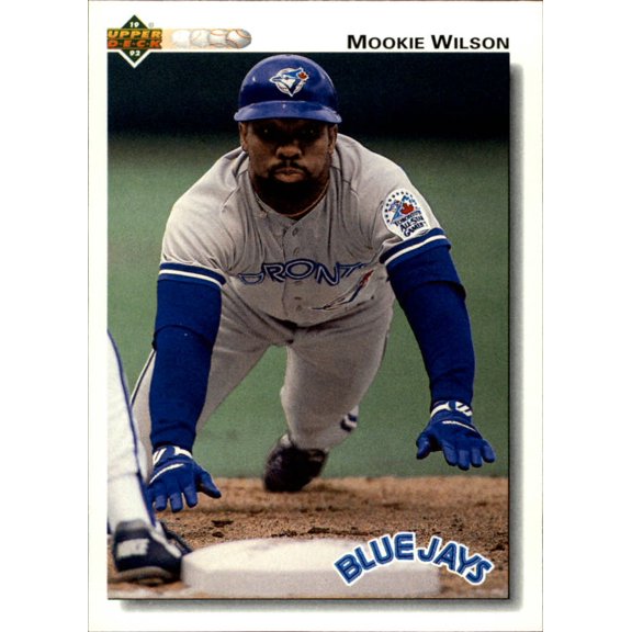 1992 Upper Deck #391 Mookie Wilson MLB Baseball Trading Card