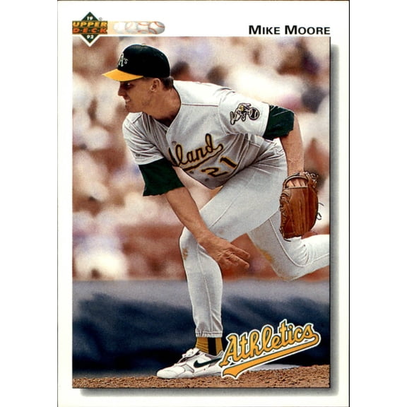 1992 Upper Deck #661 Mike Moore MLB Baseball Trading Card