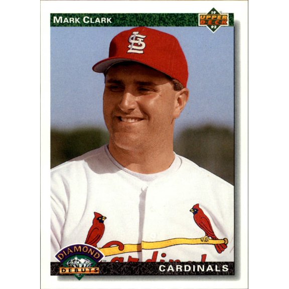 1992 Upper Deck #773 Mark Clark RC MLB Baseball Trading Card