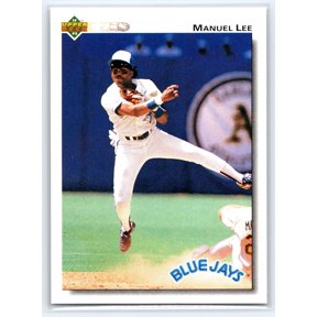 1992 Upper Deck Manuel Lee #118 Toronto Blue Jays Baseball Card