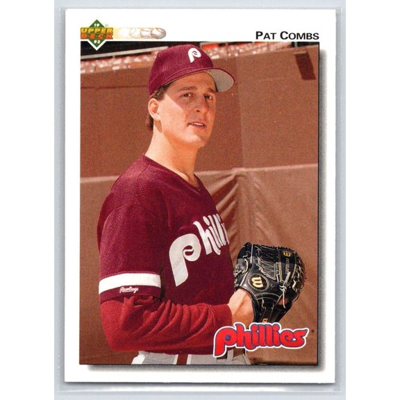 1992 Upper Deck Pat Combs #442 Philadelphia Phillies Baseball Card