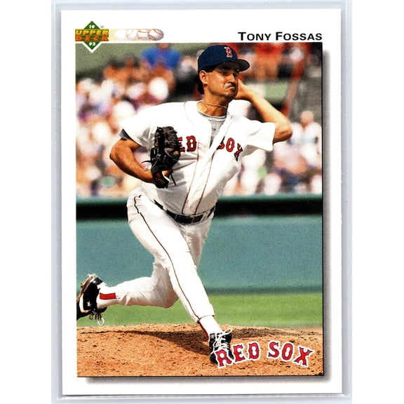 1992 Upper Deck Tony Fossas Boston Red Sox #503 MLB Baseball Trading Card