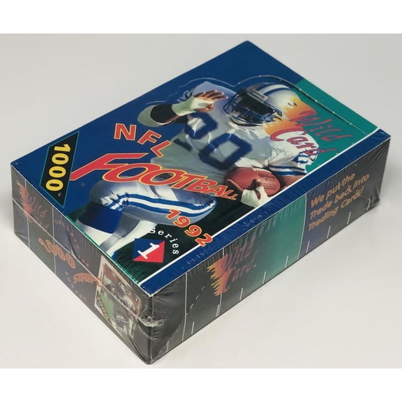 1992 Wild Card Series 1 Football Box